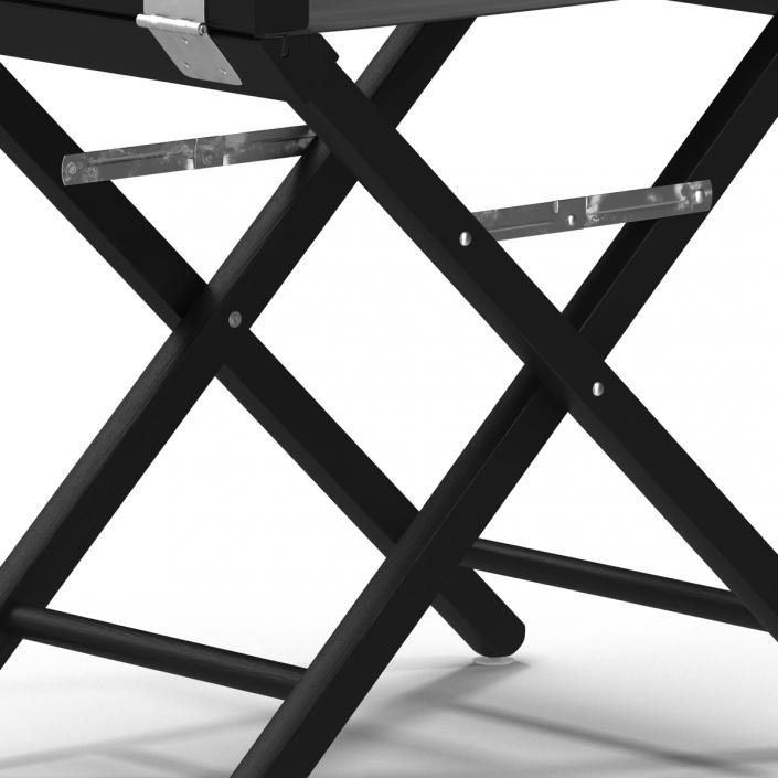 3D model Director Chair Black