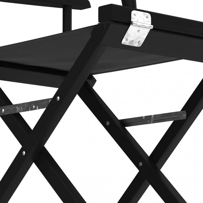 3D model Director Chair Black