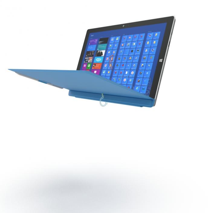 3D model Microsoft Surface Pro 3 Rigged