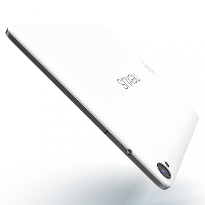 3D model Google Nexus 9 White
