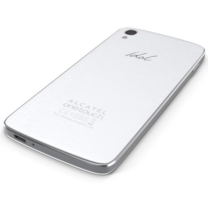 3D model Alcatel OneTouch Idol 3 Silver