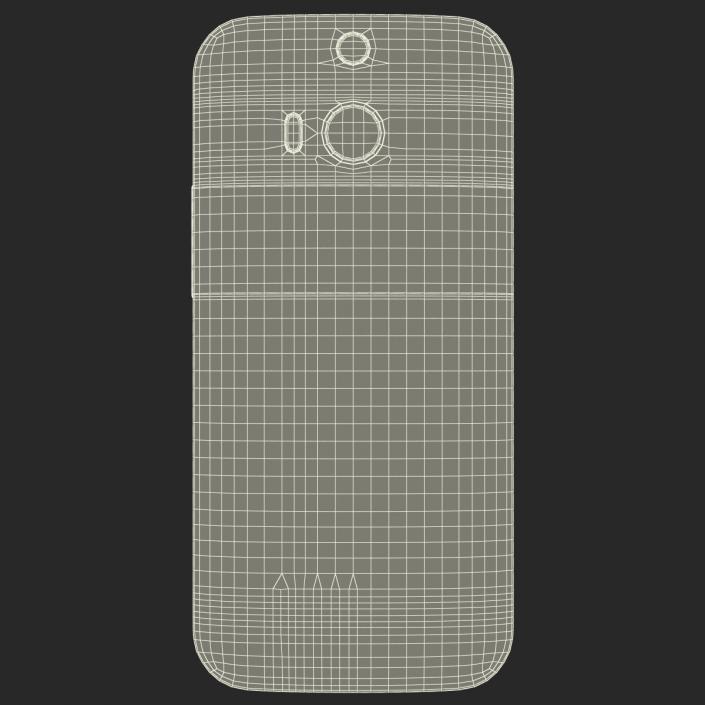 3D HTC One M8 Black