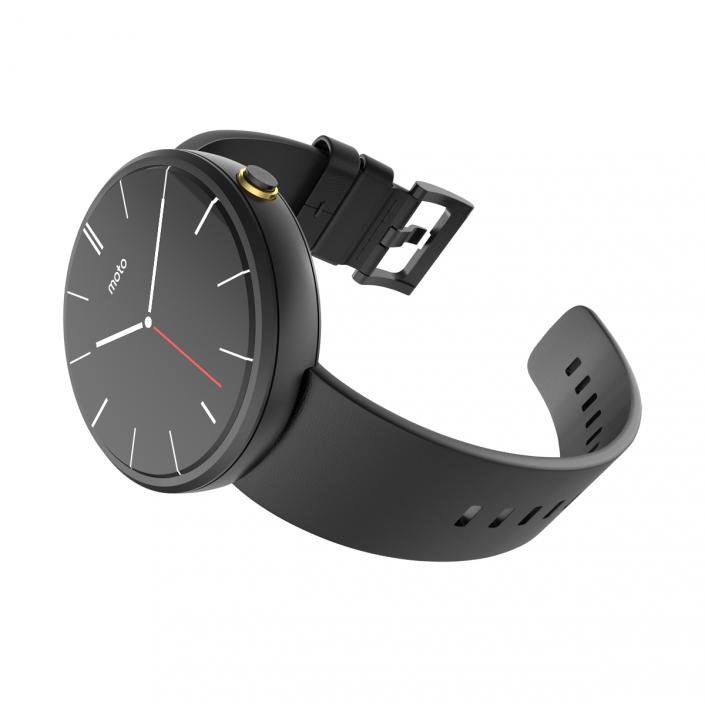 Smartwatch Moto 360 3 Black 3D