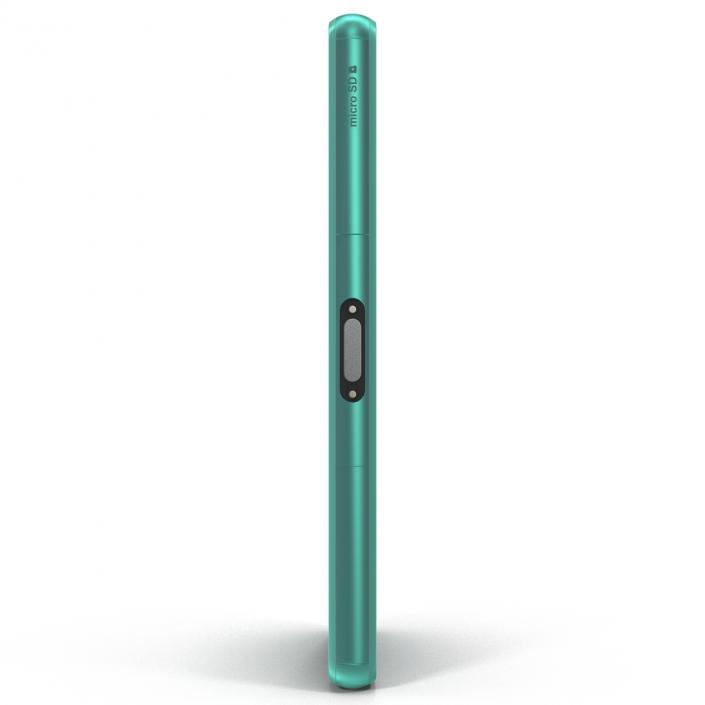 Sony Xperia Z3 Compact Turquoise 3D