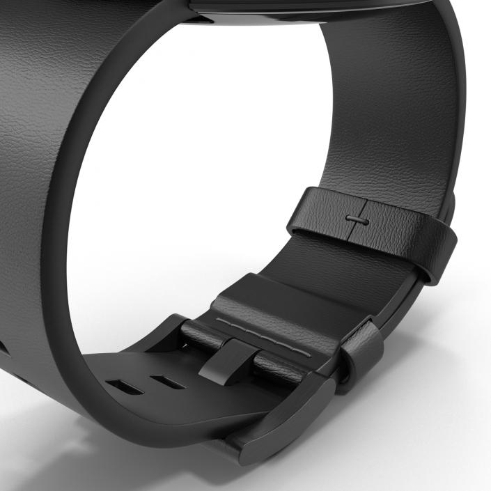 Smartwatch Moto 360 Set Black 3D model