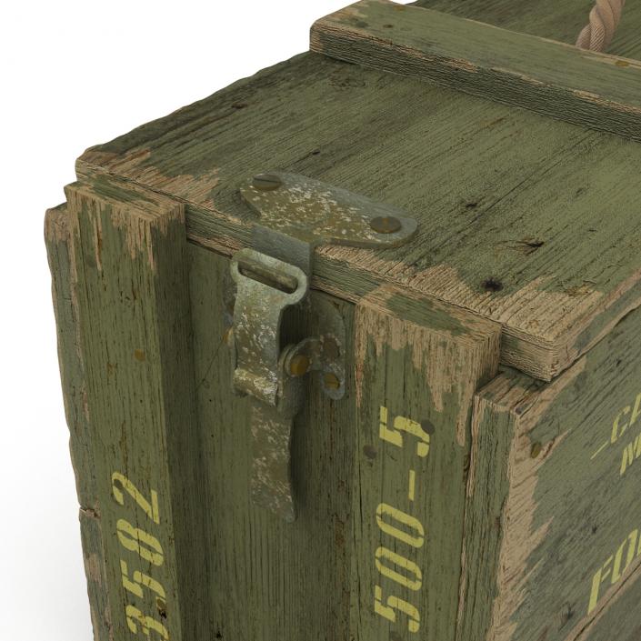 3D Ammo Crate Green