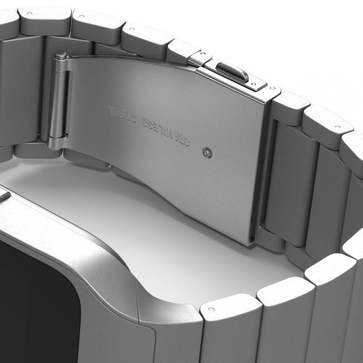 3D Sony SmartWatch 3 Stainless Steel model