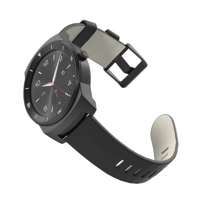 LG G Watch R 2 3D model