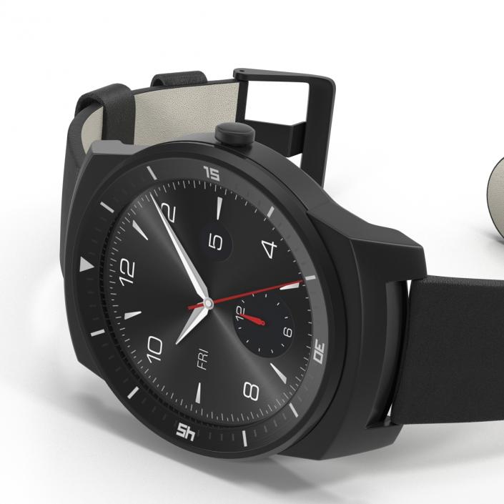 LG G Watch R 2 3D model