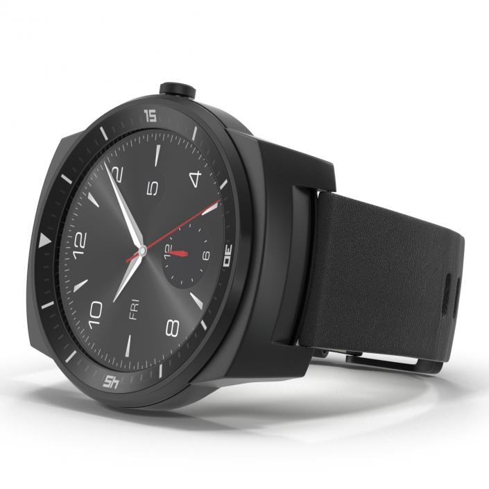LG G Watch R 3 3D model