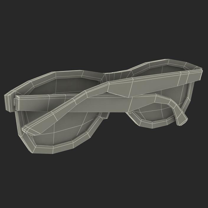 Sunglasses 2 Folded 3D model