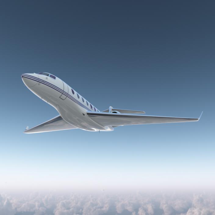 3D model Gulfstream G650