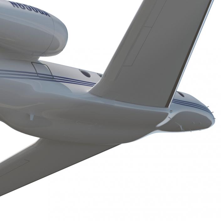 Gulfstream G650 Rigged 3D