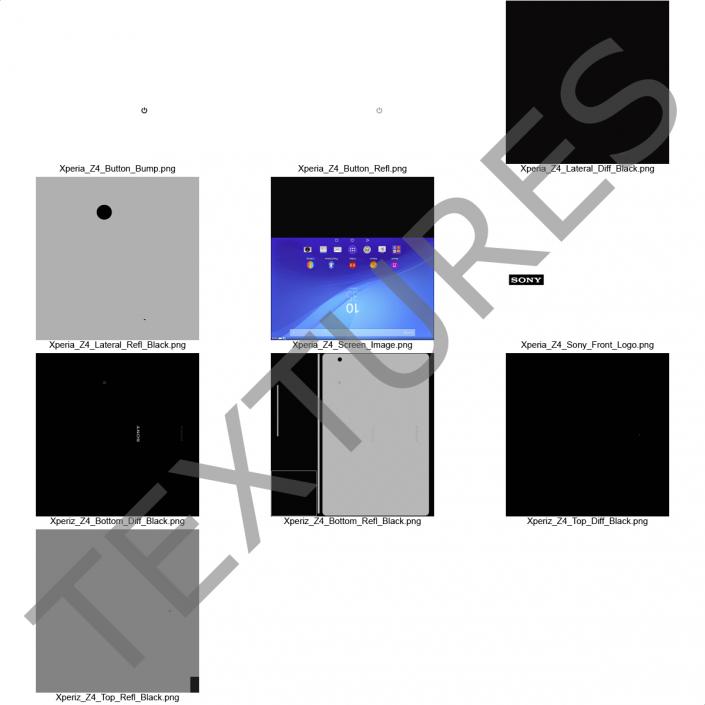 Sony Xperia Z4 Tablet Black 3D