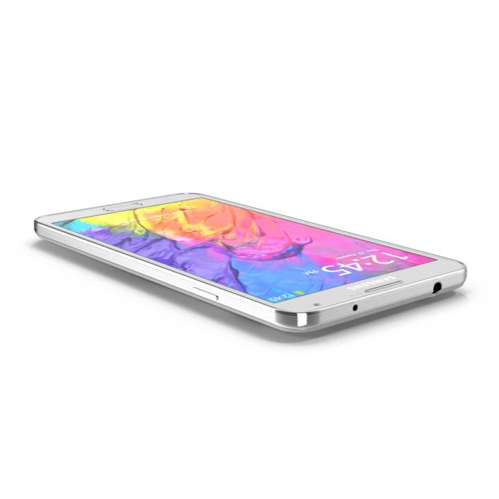 Samsung Galaxy Note 3 White 3D
