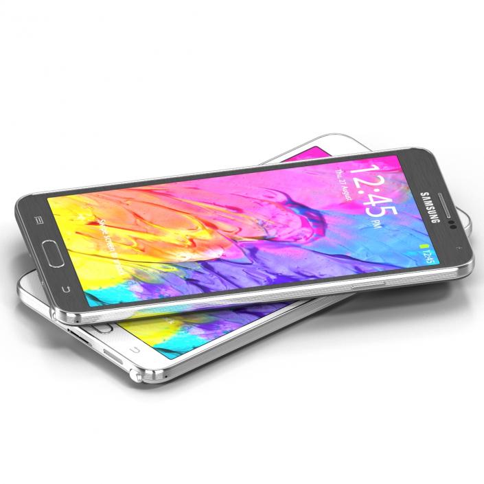 3D model Samsung Galaxy Note 3 3D Models Set