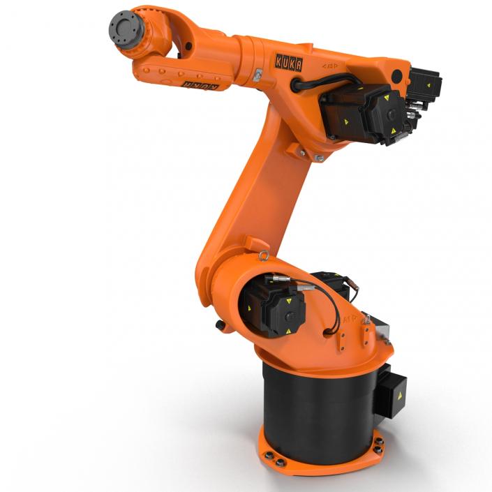 3D model Kuka Robot KR 60-3 Rigged