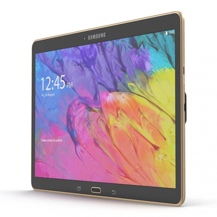 Samsung Galaxy Tab S 10.5 Titanium 3D model