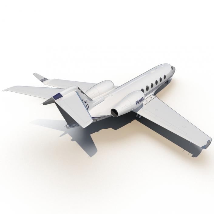 Gulfstream G450 Rigged 3D