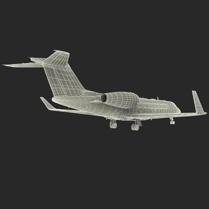 Gulfstream G450 Rigged 3D