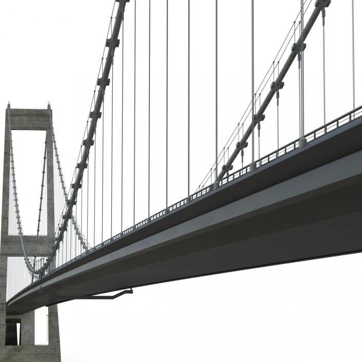 3D Great Belt Fixed Link Bridge model