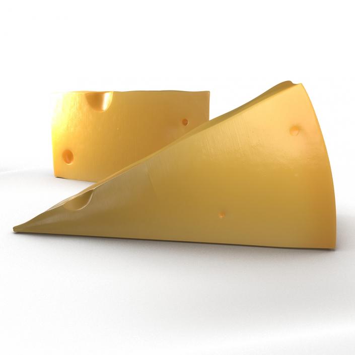 Cheese Wedge 3D