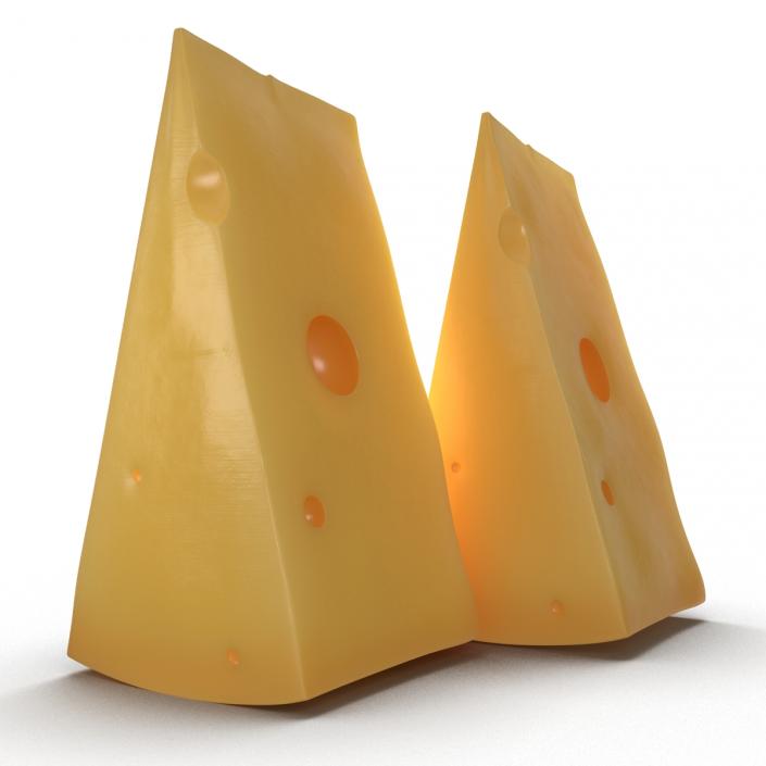 Cheese Wedge 3D