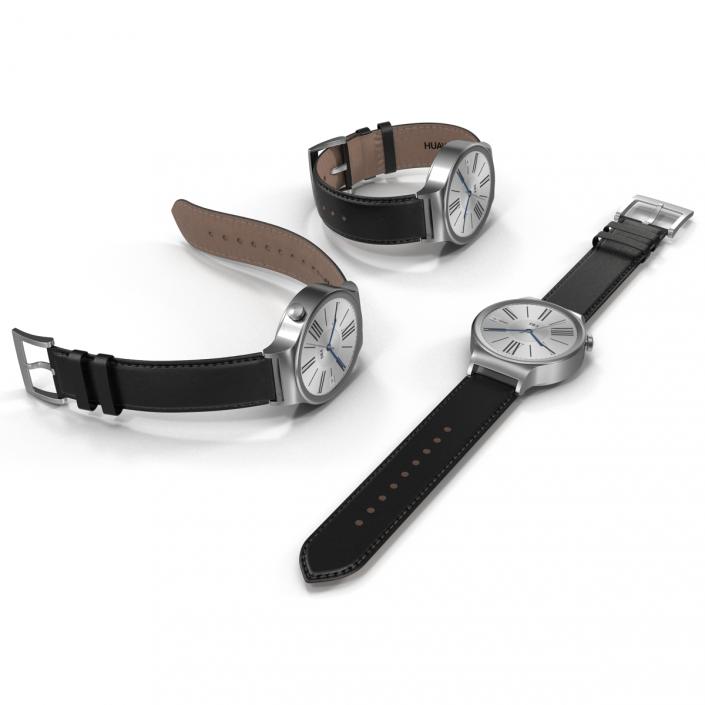 Huawei Watch Leather Band Set 3D model