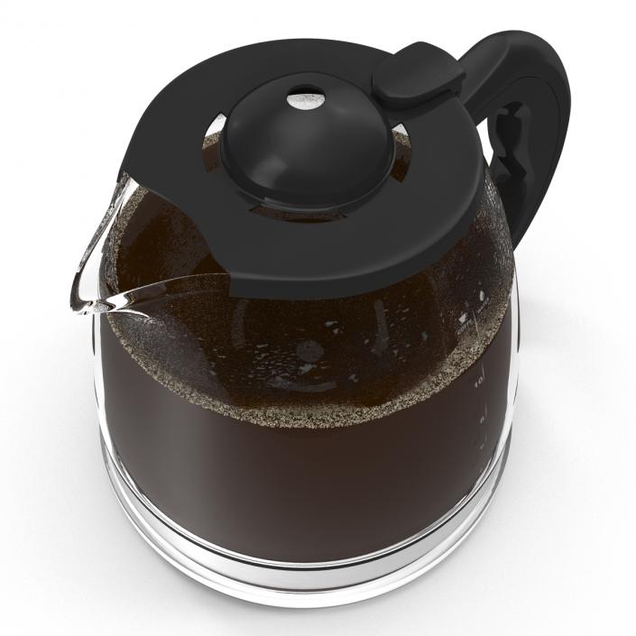 Coffee Carafe with Cofee 3D model