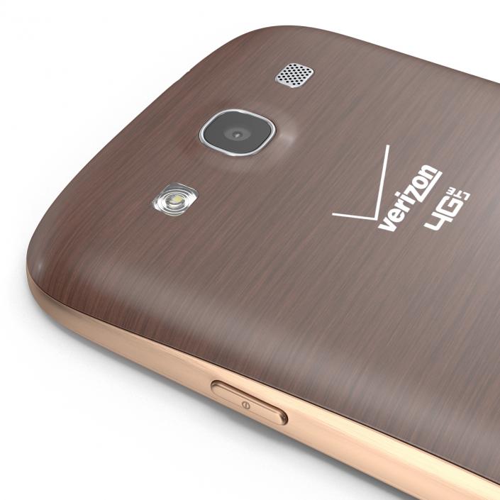 3D Samsung Galaxy S III Brown
