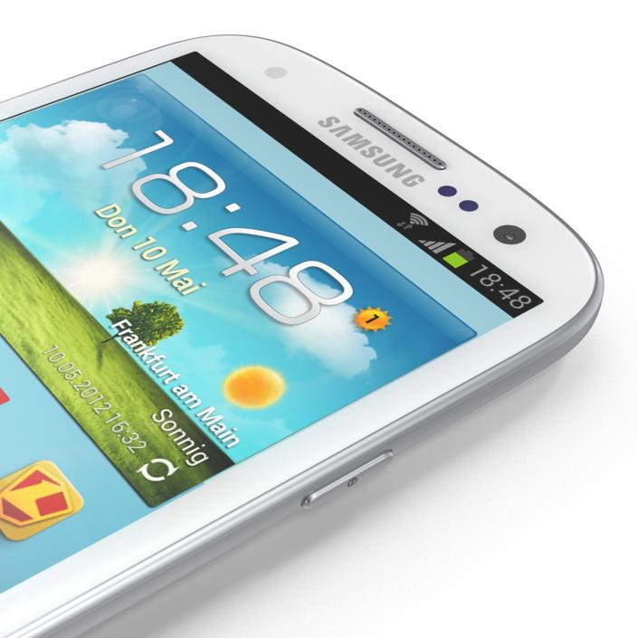 Samsung Galaxy S III Set 3D model