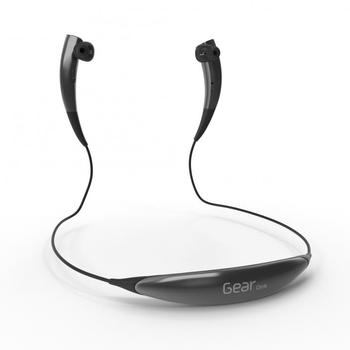 3D Bluetooth Headset Samsung Gear Circle Black model