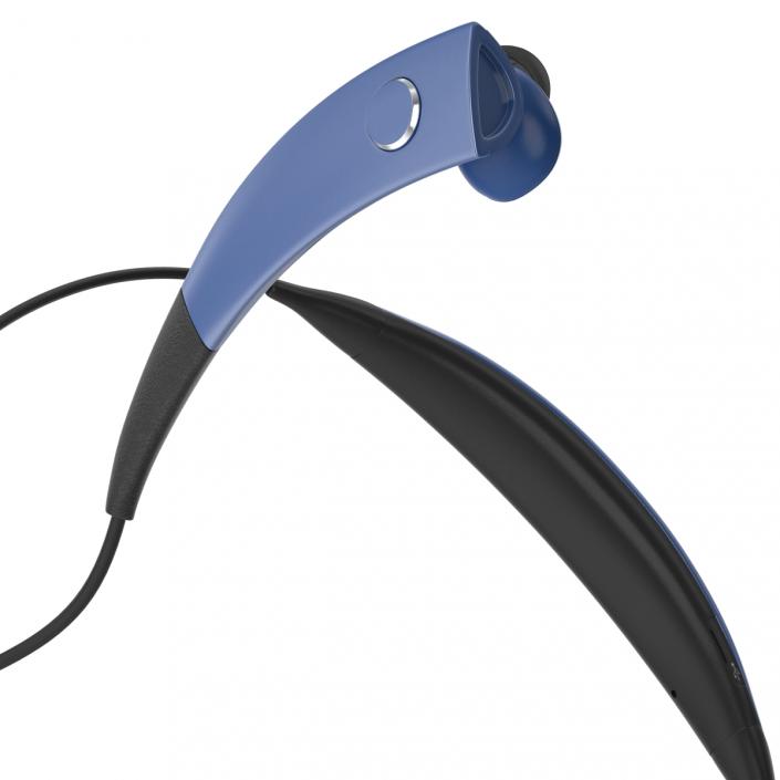 Bluetooth Headset Samsung Gear Circle Blue 3D