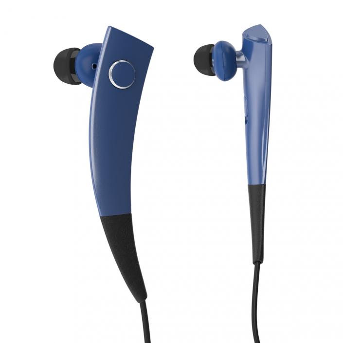 Bluetooth Headset Samsung Gear Circle Blue 3D