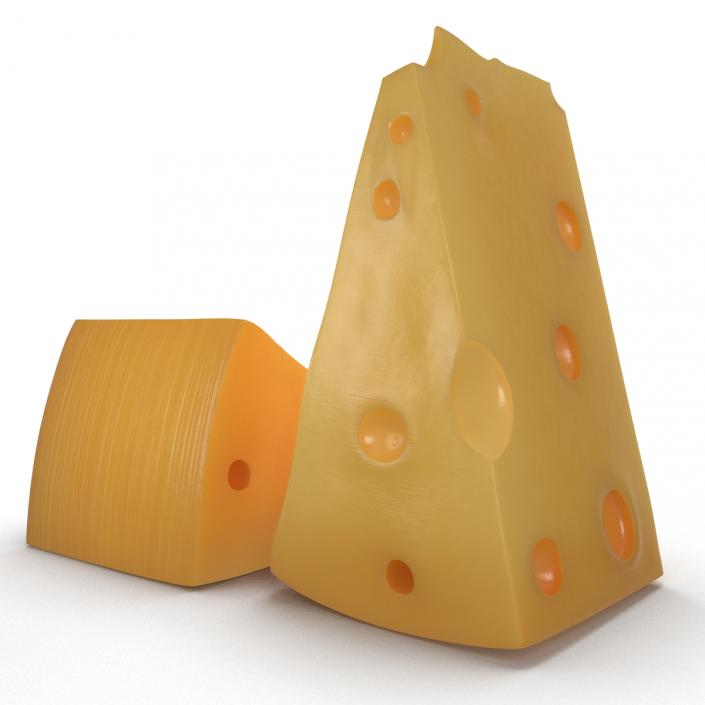 Cheese Wedge 2 3D model