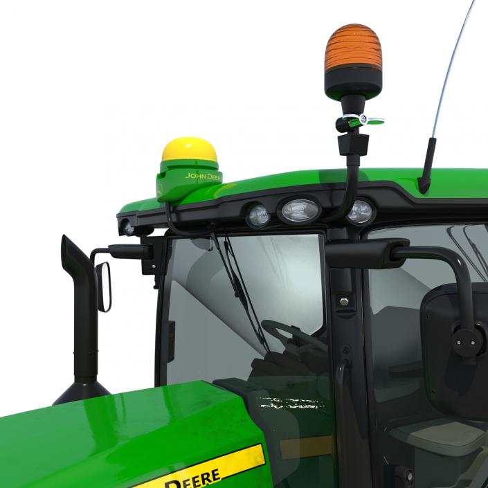 3D Tractor John Deere 8335R Rigged