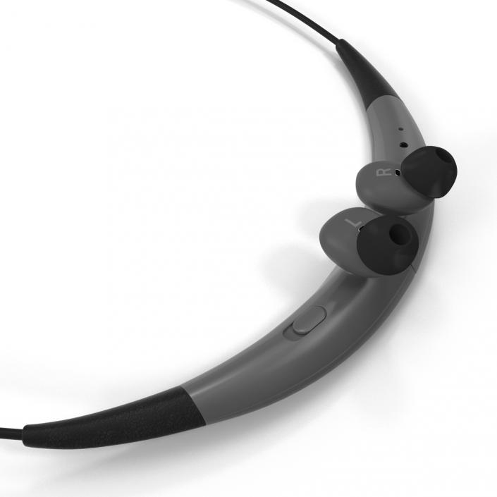 3D Bluetooth Headset Samsung Gear Circle Folded Silver