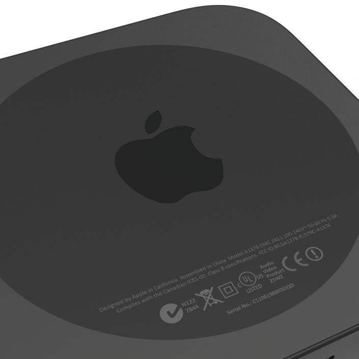 New Apple TV 2015 3D