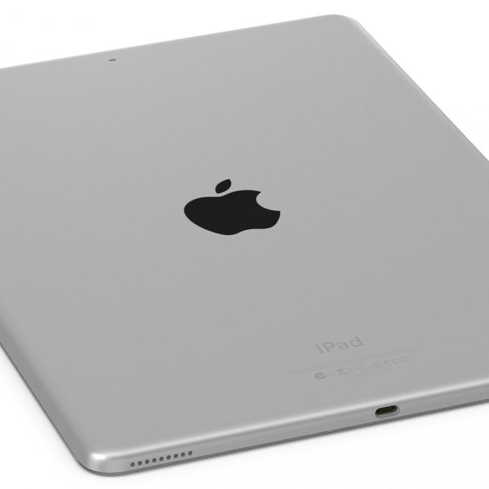 3D model iPad Pro Silver