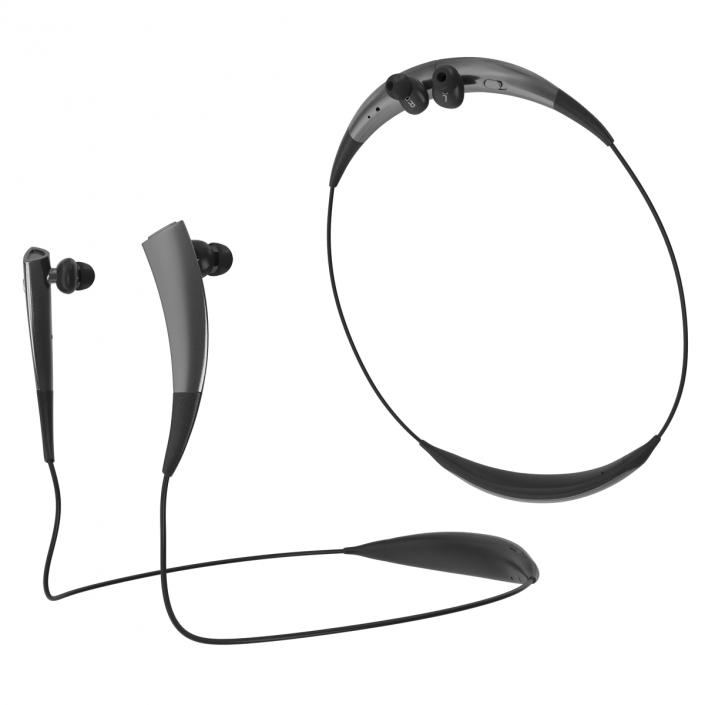 Bluetooth Headset Samsung Gear Circle Black Set 3D