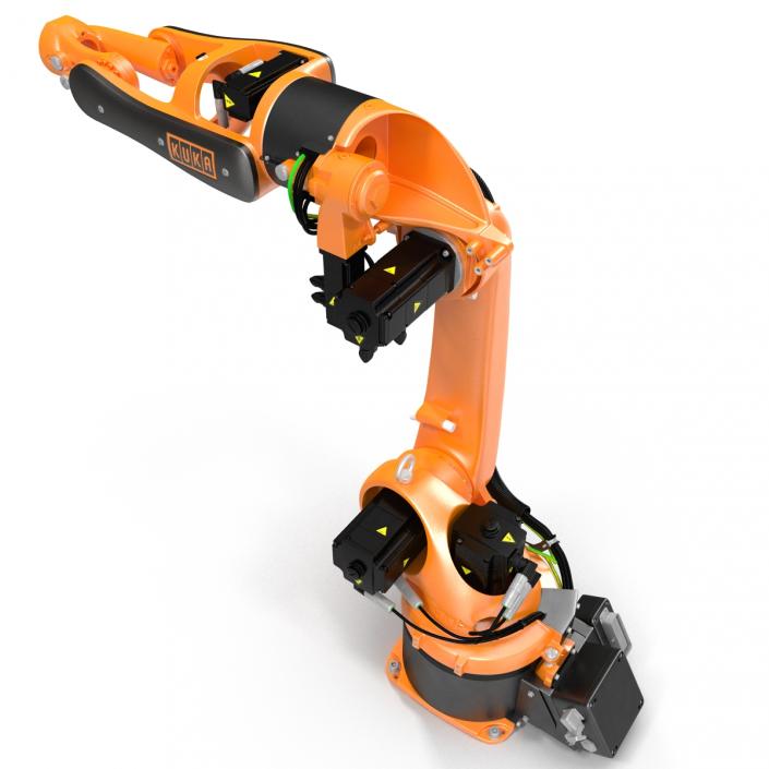 3D Kuka Robot KR 5-2 Arc HW Rigged