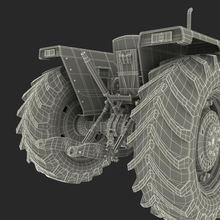 Tractor Generic 5 Rigged 3D model