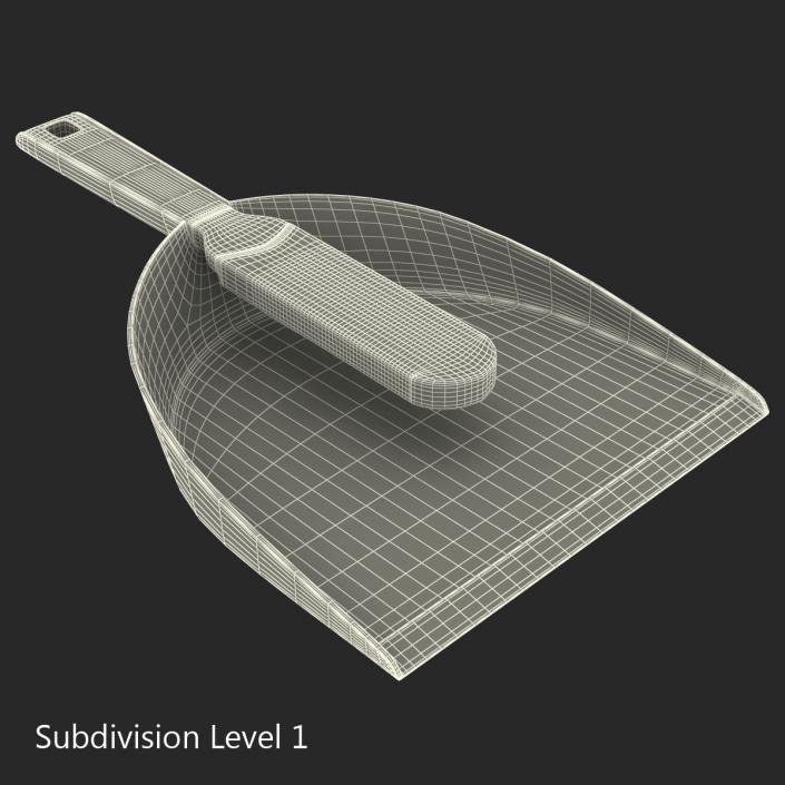 3D Dustpan and Brush Set