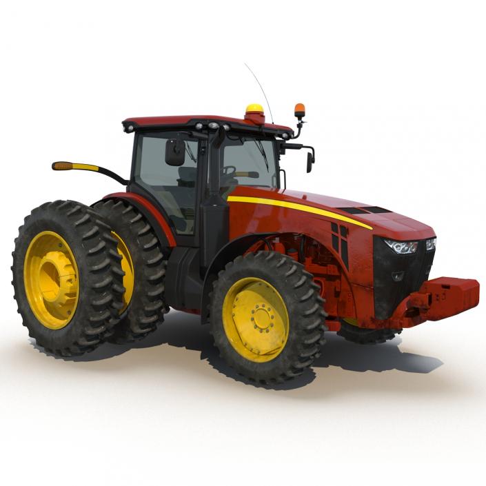 Tractor Generic 3 Rigged 3D model