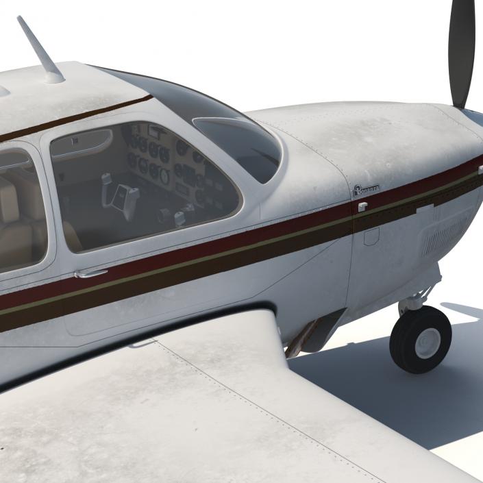 3D model Beechcraft Bonanza 2