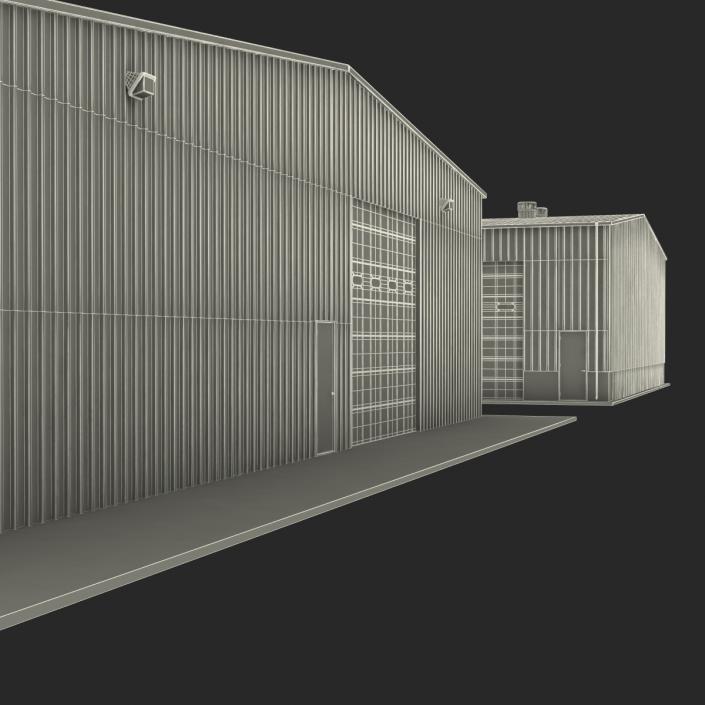3D model Warehouse Buildings 3D Models Collection