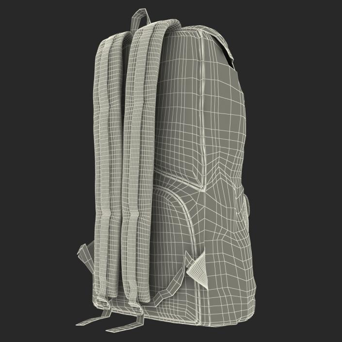 3D model Backpack 8 Turquoise