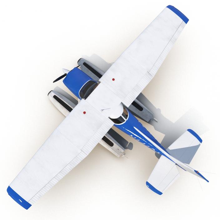 Cessna 150 Seaplane 3D model