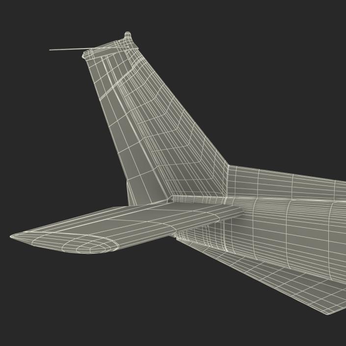 Cessna 150 Seaplane 3D model