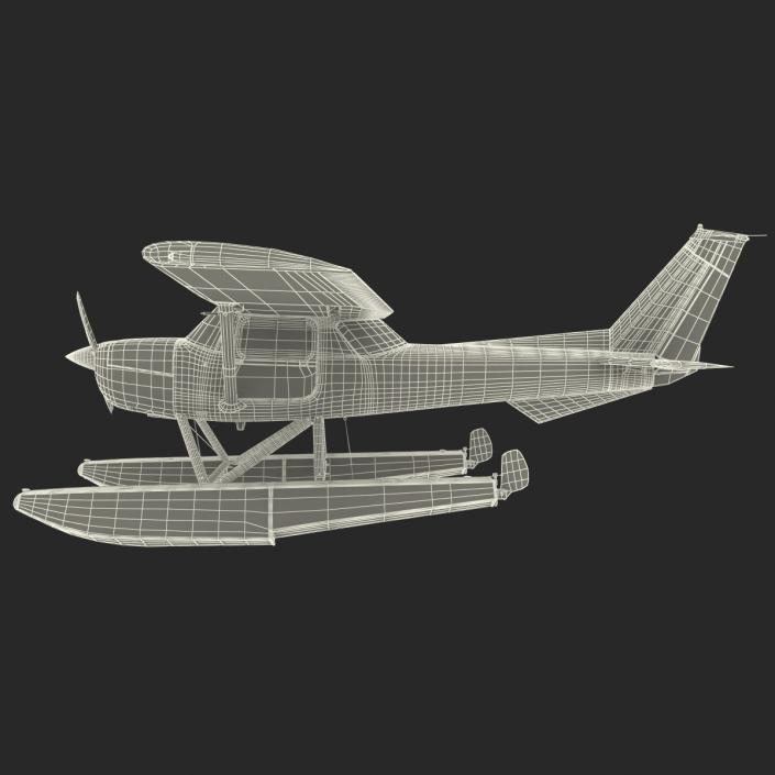 3D Cessna 150 Seaplane 2